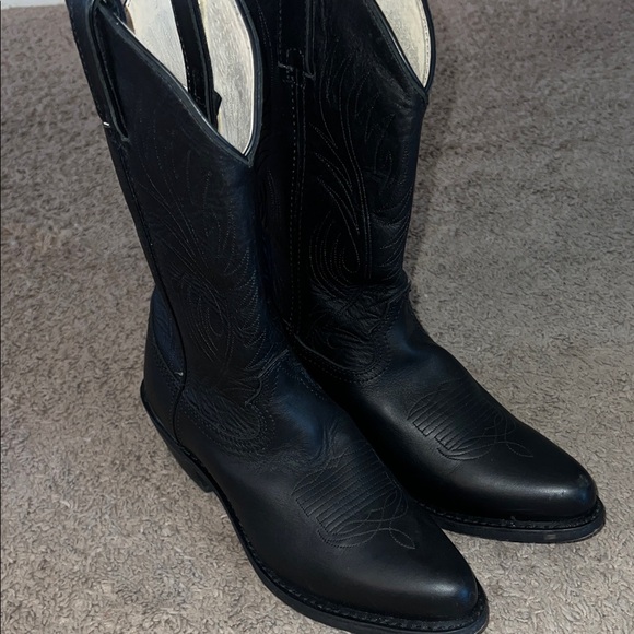 Durango Shoes - Durango Black Western Boots